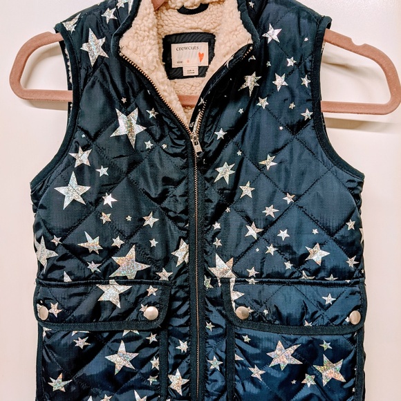 Crewcuts Other - Crewcuts fleece lined quilted puffer vest